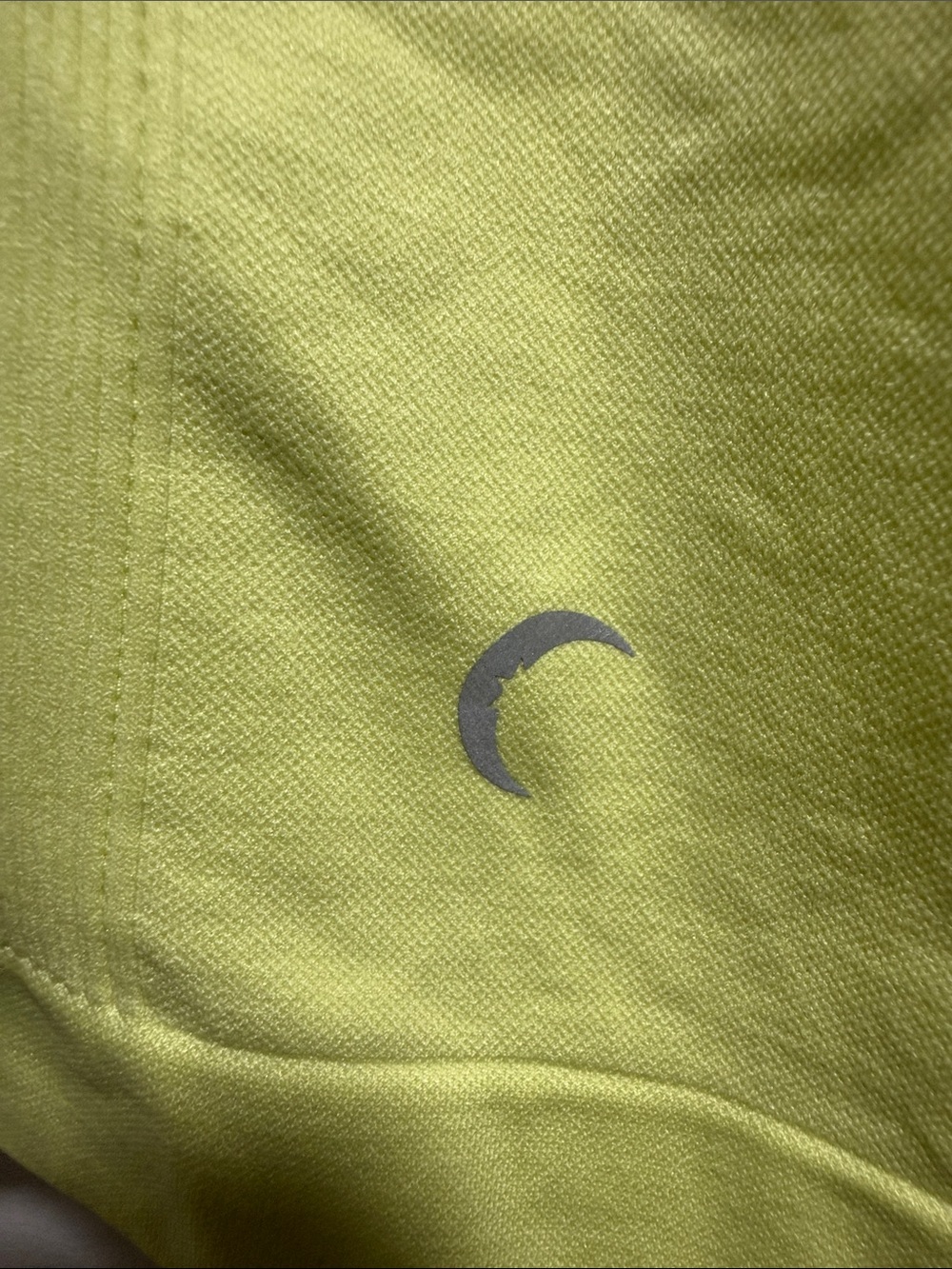 Neon Yellow Racerback Performance Tank Top - Picture 3 of 3